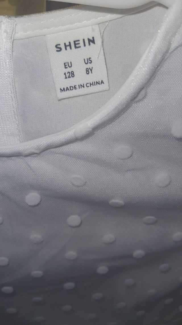 Vestido fiesta niña y chaqueta punto