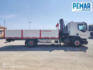 VOLVO FL 280 GRÚA HIAB 158 CAJA FIJA 18T EURO 6