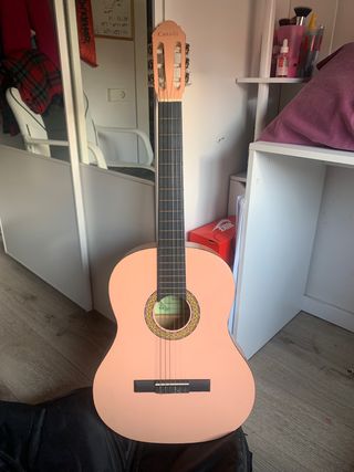 Guitarra clasica con funda