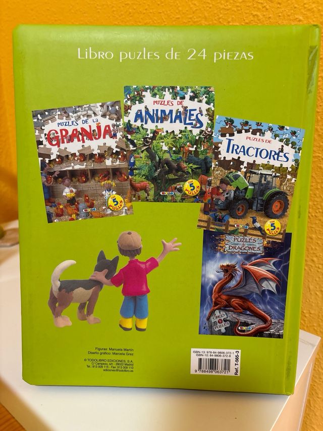 Libro “Puzles de Tractores” (puzles de24 piezas)