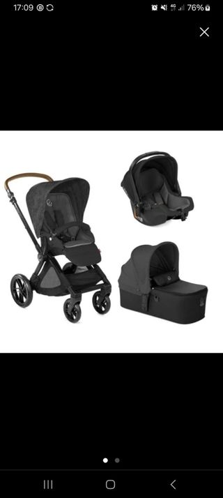 Capazo silla y maxicosi