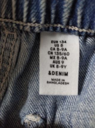 5 Pantalones cortos niña 10 años