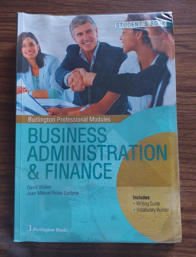 Libro BUSINESS ADMINISTRATION & FINANCE