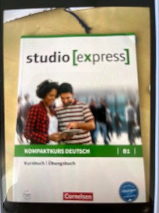 Libro de alemán B1 “studio express”