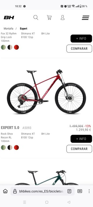 BH EXPERT 5.0 MTB