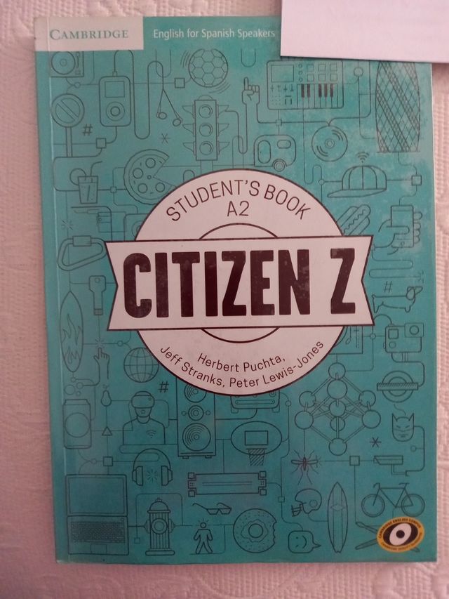 Libro inglés Cambridge A2 Citizen Z