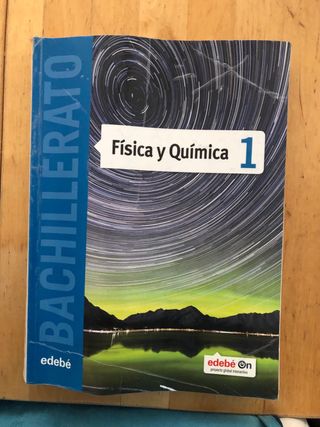 Libro Física y Química 1 Bachillerato Edebé