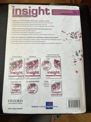 Libro Student’s Book Insight Oxford