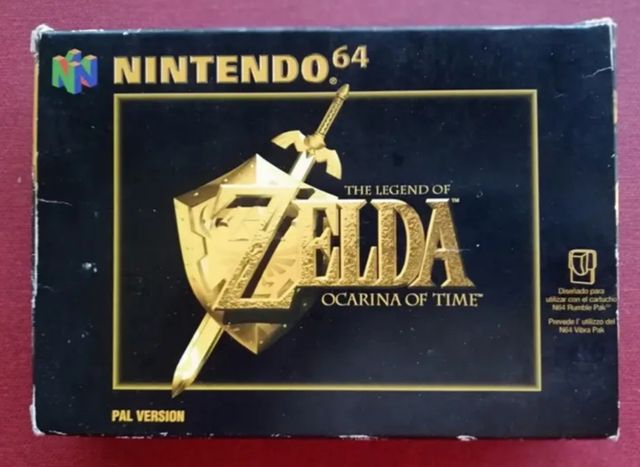 Juego ZELDA para Nintendo 64