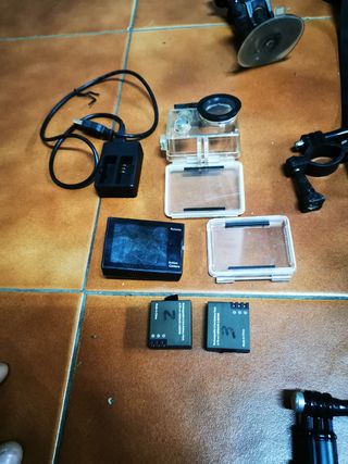 Cámara tipo GoPro 4K