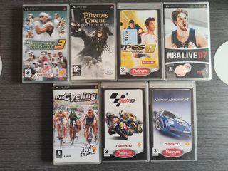 Pack juegos PSP
