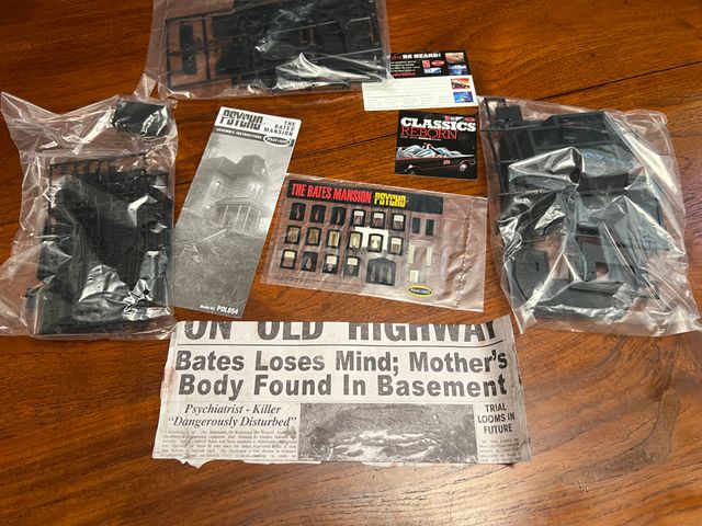 The Bates Mansion de Psicosis Maqueta H0