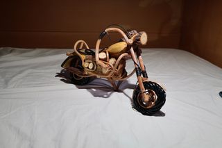 MOTO ARTESANAL DECORATIVA