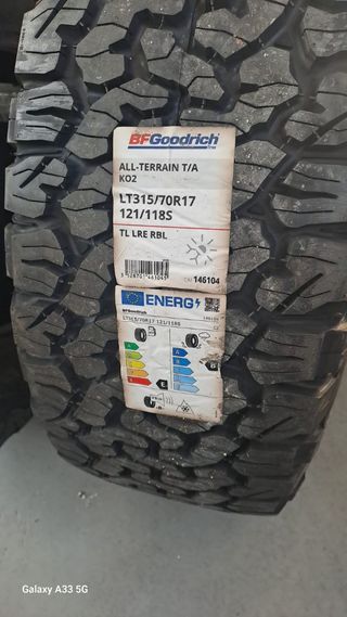 Neumáticos BFgoodrich