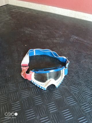 Casco moto enduro