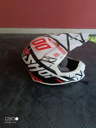 Casco moto enduro