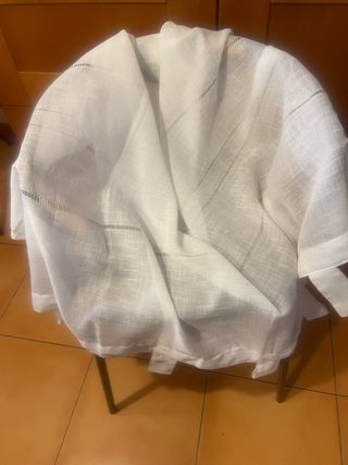 CORTINA BLANCA A ESTRENAR PRECIO NO NEGOCIABLE