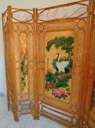 Biombo chino plegable