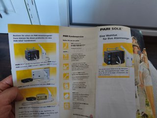 Nebulizador inhalador pari