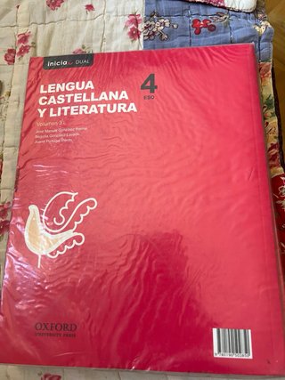 Libro Lengua y Literatura 3 volumen 4ESO Oxford