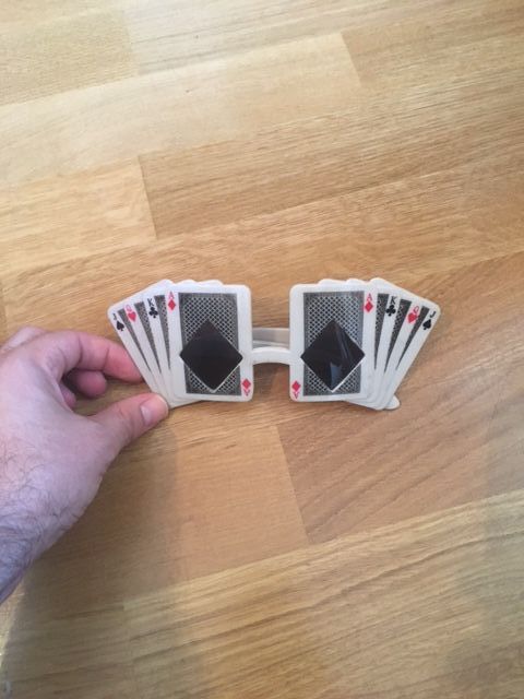 Occhiali per carte da poker
