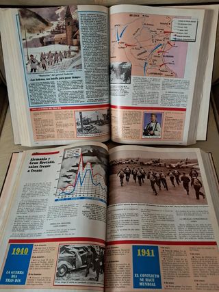 Colección libros históricos.