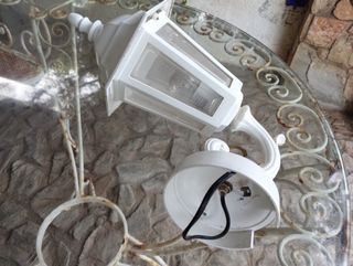 FAROL, APLIQUE, LUZ EXTERIOR DE HIERRO FUNDIDO.DO.