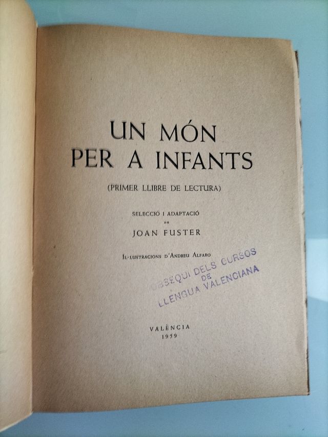 📚 Un món per a infants. 1959