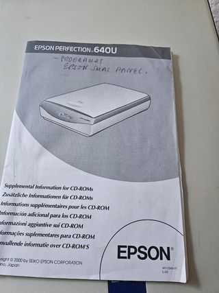 Escaner Epson
