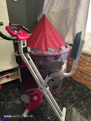 Bicicleta estática plegable 