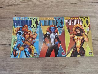 Siempre Patrulla X números 1, 2 y 3