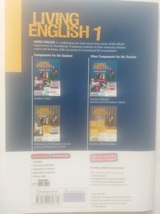Libro inglés student's book 1 BACH