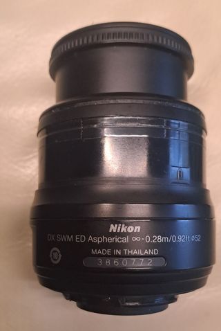 Objetivo Nikon 18-55 mm