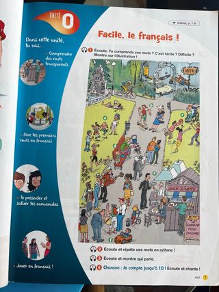 Libro de frances de 1 de eso