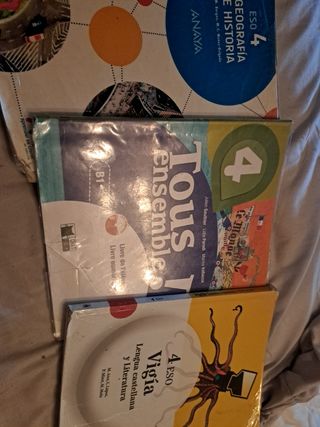 Libros 4 ESO 
