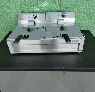 CA🍳 Freidora Eléctrica 8+8 Lts