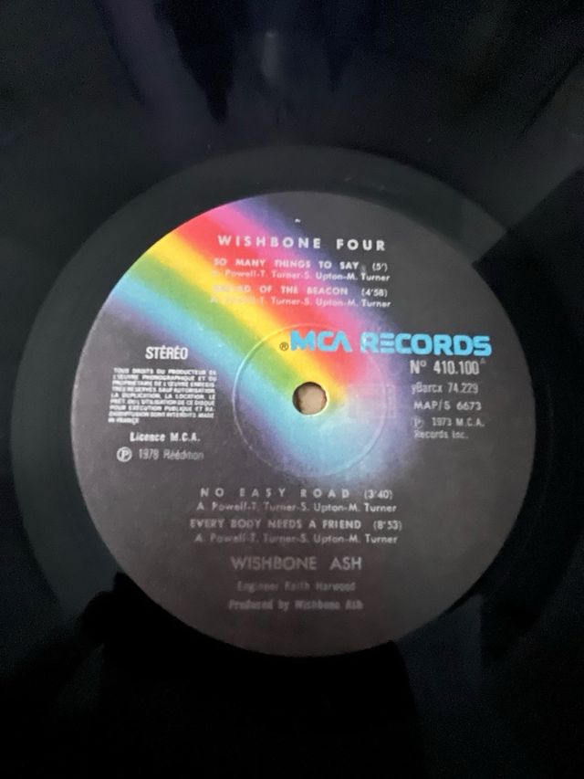 Vinilo WISBONE FOUR - ASH