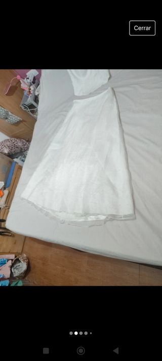 Falda y top de Novia