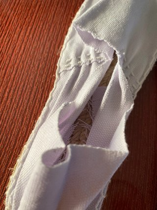 Zapatillas alpargatas blancas talla 37