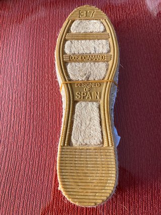 Zapatillas alpargatas blancas talla 37