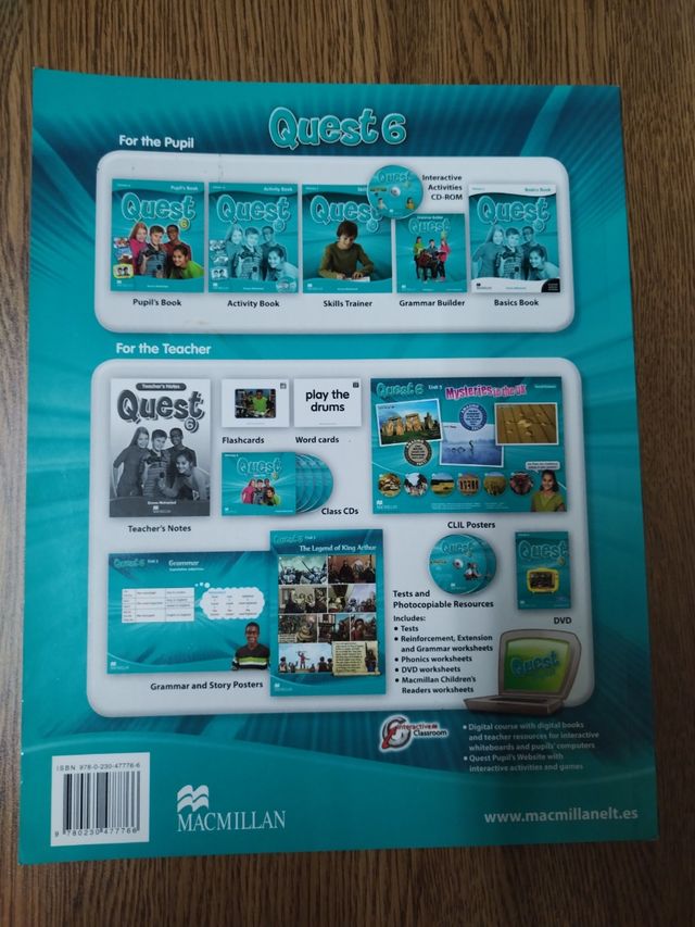 LIBRO QUEST PUPIL'S BOOK 6