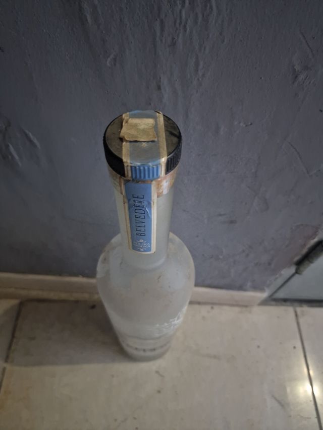 Botella decoración belvedere 3L