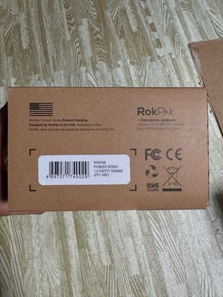 ROKPAK the pioneer series orange safe