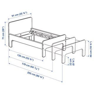 Cama SUNDVIK Ikea extensible