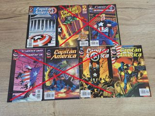 Capitán América Volumen 3, 2 comics de grapas