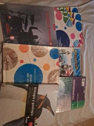 Libros 1 ESO BILINGÜES 