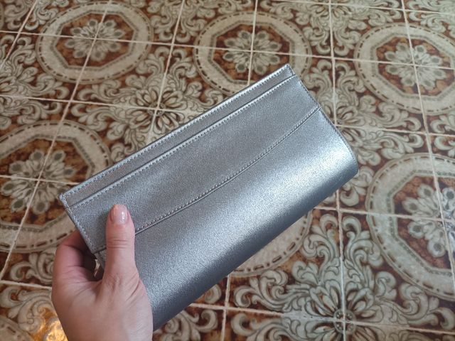 Bolso nuevo fiesta plateado