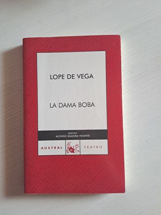 Libro la dama boba