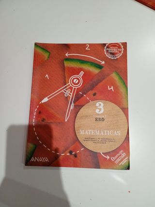 Matemáticas 3°ESO - Libros de texto