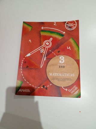 Matemáticas 3°ESO - Libros de texto